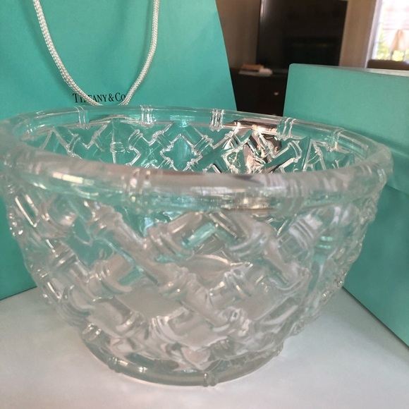 Brand New Tiffany & Co. 9” Bamboo Bowl - Picture 5 of 7
